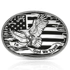 Montana Silversmiths Forged in Freedom Attitude Buckle
