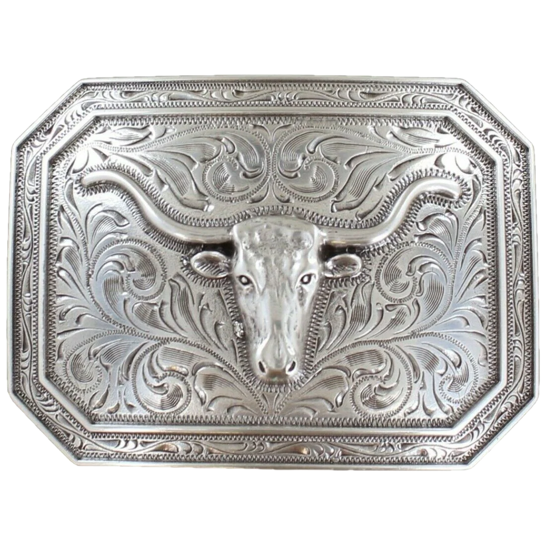 Ariat Longhorn Western Belt Buckle