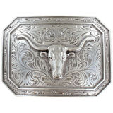 Ariat Longhorn Western Belt Buckle