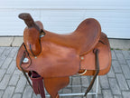 Used Rick’s Saddlery 17” Western Roper Saddle