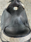 Used Circle Y 16” Western Show Saddle with Harris Silver Headstall & Saddle Bag