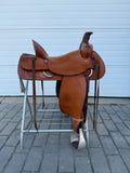 Used Rick’s Saddlery 17” Western Roper Saddle