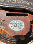 Used Circle Y Sunflower Flex2 Trail 16" Western Saddle w/ Matching Tack Set