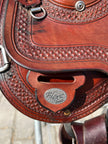 Used Circle Y 1760 Julie Goodnight Teton 16” Western Trail Saddle