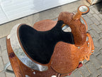 Used Circle Y Sweethome, TX Equitation 13.5” Western Show Saddle with Matching Headstall