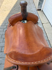 Used Rick’s Saddlery 17” Western Roper Saddle
