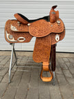 Used Rocking R 16” Western Equitation Show Saddle w/ Matching Accessories