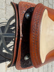 Used B&C Handcrafted 16.5” Western Reiner Saddle