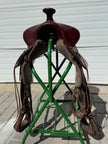 Used Tucker High Plains 17.5” Western Trail Saddle