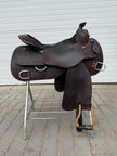 Used Billy Royal® Chocolate Roughout Classic Work/Trainer Western Saddle