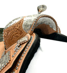 New Dale Chavez Silver Western Show Saddle