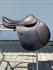 Used Dover Circuit Premier Special EQ 16.5” Close Contact English Saddle