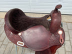 Used Big Horn Haflinger 17" Western Trail Saddle