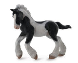 Breyer CollectA Black & White Piebald Gypsy Foal