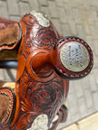 Used Billy Cook, Sulphur, OK 16” Western Show Saddle