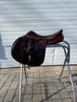 Used Devoucoux Biarritz Lab 18” Jumping/ Close Contact English Saddle