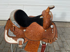 Used Circle Y Sweethome, TX Equitation 13.5” Western Show Saddle with Matching Headstall