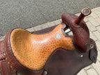 Used Martin Saddlery Greenville, TX Drop Rig Barrel Racer 14.5" Western Saddle