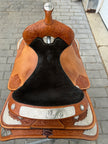 Used Circle Y Silver Fresh Premium 17” Western Show Saddle