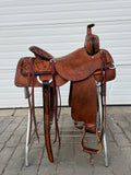 Used SRS Pilot Point TX, 16.5” Western Ranch Saddle