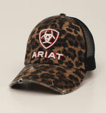 Ariat Ladies Leopard Pony Flo Cap