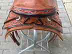 Used SRS Pilot Point TX, 16.5” Western Ranch Saddle