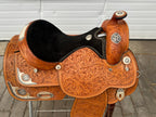 Used Rocking R 16” Western Equitation Show Saddle w/ Matching Accessories