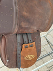 Used HDR All Purpose 17.5" English Saddle with Adjustable Gullet
