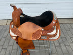 Used Circle Y Silver Fresh Premium 17” Western Show Saddle