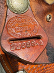 Used Saddle Smith Saddlery 14.5” Western Ranch Saddle