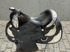 Used Circle Y 16” Western Show Saddle with Harris Silver Headstall & Saddle Bag