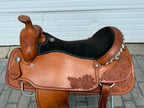 Used Billy Cook, Greenville, TX 20” Western Roper Saddle