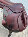 Used Crosby Monoflap 17.5” Covered Leather Event Saddle