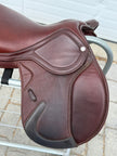 Used Royal Highness Merida Kids 15” Close Contact English Saddle with Adjustable Gullet System