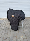 Used Phil Harris 16” Western Show Saddle with Saddle Bag