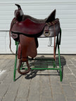 Used Tucker High Plains 17.5” Western Trail Saddle