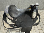 Used Circle Y 16” Western Show Saddle with Harris Silver Headstall & Saddle Bag