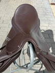 Used Bates All Purpose 18”/46cm English Saddle - Adjustable Gullet