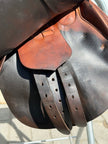 Used Beval Butet 17” English Saddle
