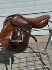 Used Beval Butet 18” English Saddle