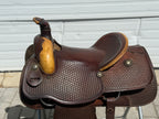 Used SIMCO 15.5” Western Roper Saddle with Headstall and Breast Collar