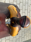 Used SIMCO 15.5” Western Roper Saddle with Headstall and Breast Collar