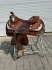 Used Blue Ribbon 15.5” Western Show Saddle