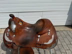 Used Blue Ribbon 15.5” Western Show Saddle