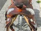 Used Blue Ribbon 15.5” Western Show Saddle