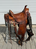 Used Billy Cook 16” Wade Western Saddle