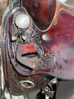 Used Billy Cook Saddlery, Greenville, TX 16" Western Saddle