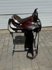 Used Billy Cook Saddlery, Greenville, TX 16" Western Saddle