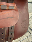 Used Crosby Classic 16.5” Close Contact Jumping English Saddle