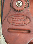 Used Dakota 15” Pleasure/Trail Western Leather Saddle